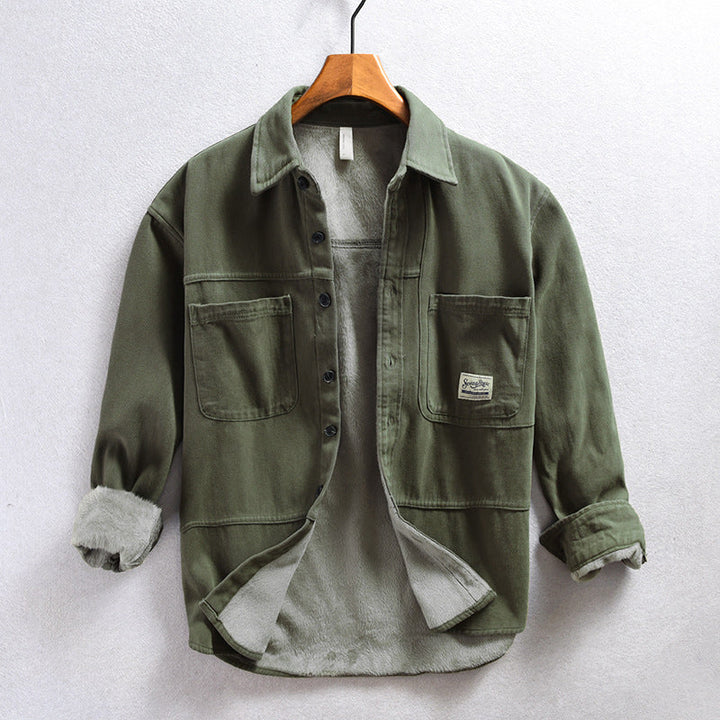 Niklas | Cargo-Fleece-Überhemd