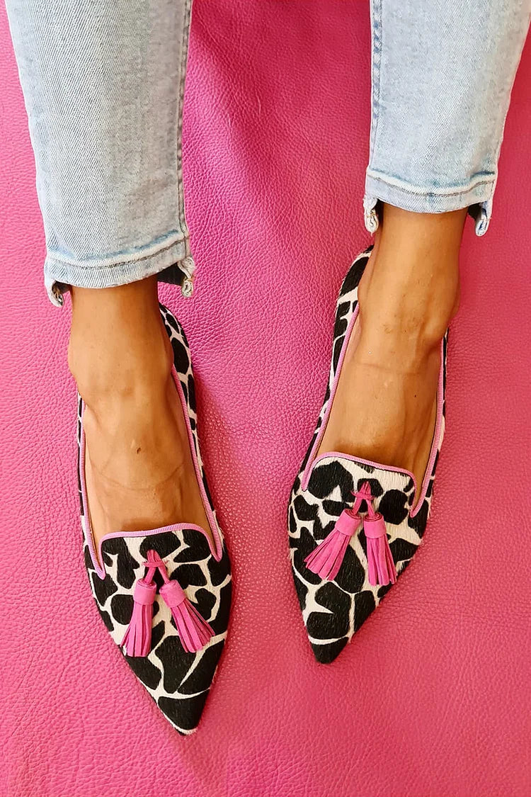 Cordelia | Spitzer Loafer mit Quasten