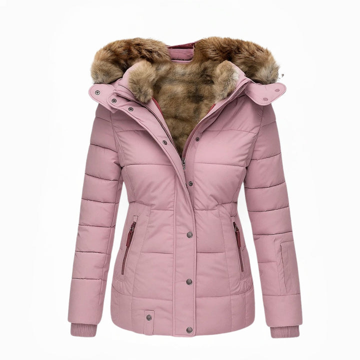 Anna™ | Warmer mit Fell gefütterter Wintermantel