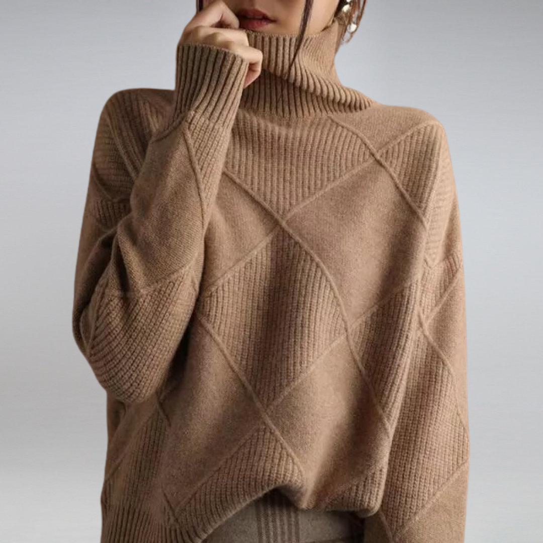 Ilse™ - Rollkragenpullover aus Kaschmir