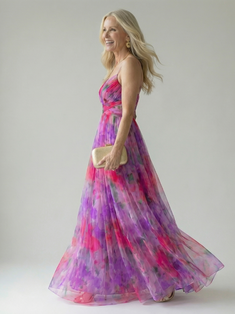 Izel Sonnenuntergang Kleid