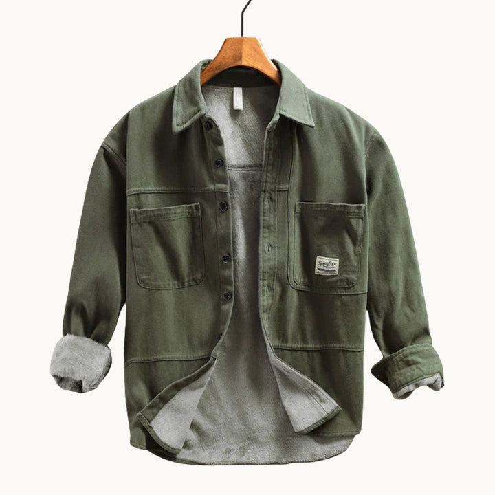 Niklas | Cargo-Fleece-Überhemd