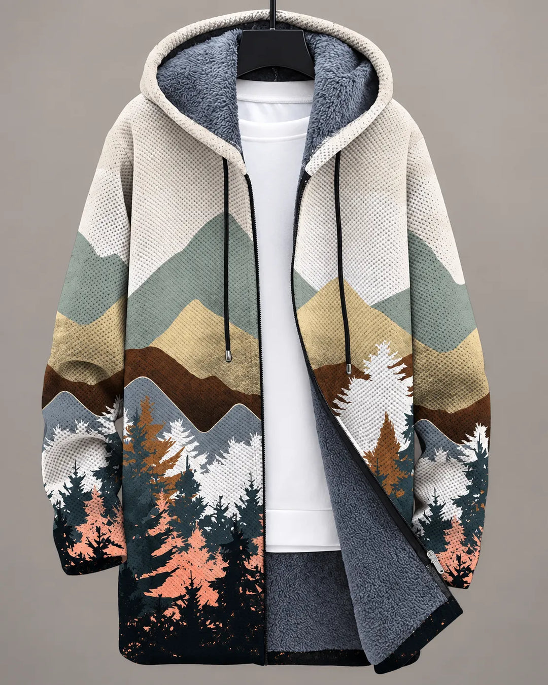 Amara Heritage Kunst-Print Kapuzenjacke
