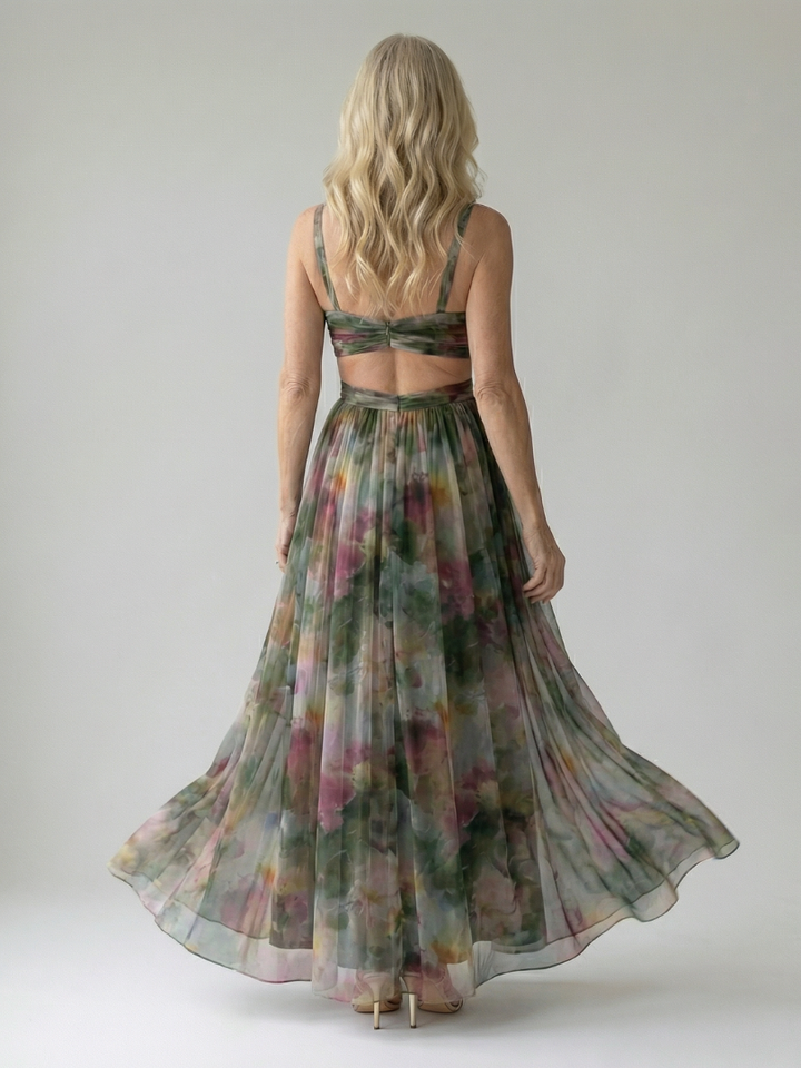 Izel Sonnenuntergang Kleid