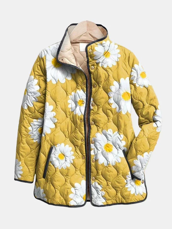 Steppjacke mit Margeriten Élise