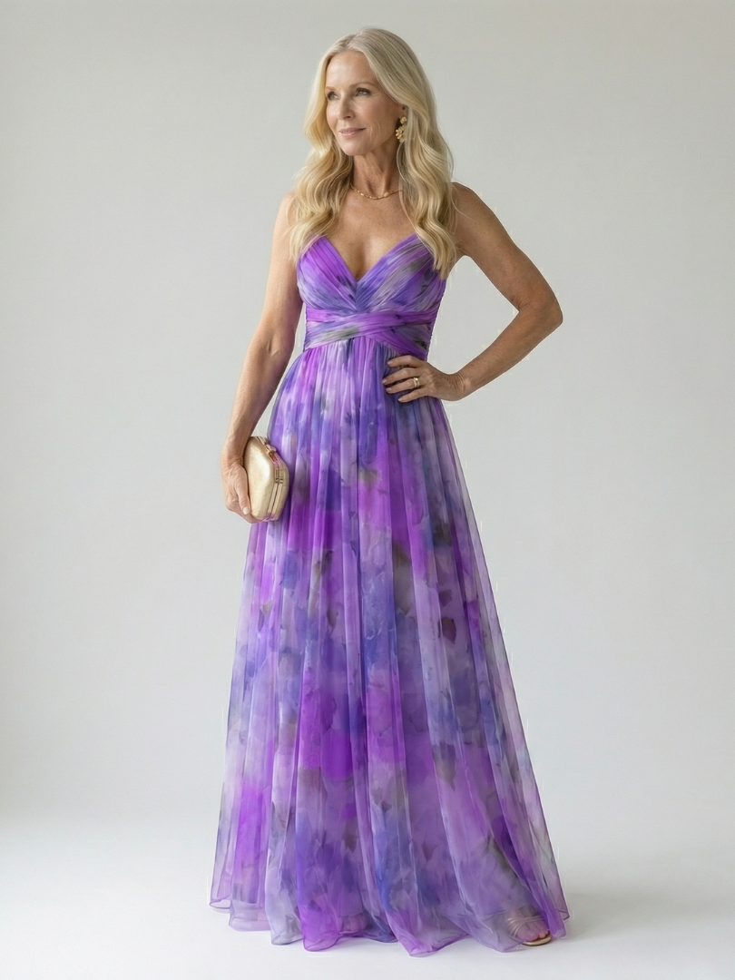 Izel Sonnenuntergang Kleid