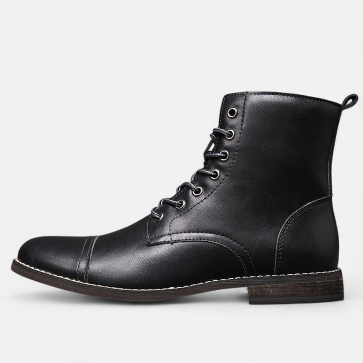 Elias | Stilvolle Herrenstiefel aus Kunstleder