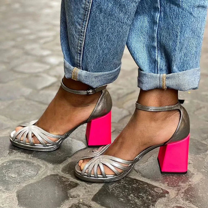 Adèle™ | Elegante Bicolor-Pumps