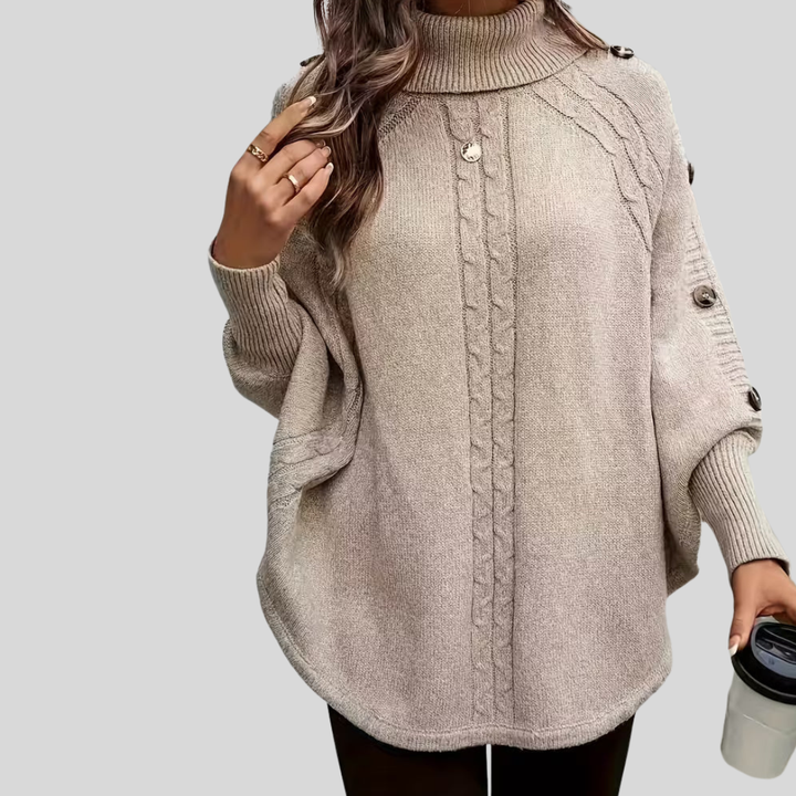 Norelle™ | Hochkragen-Strickpullover