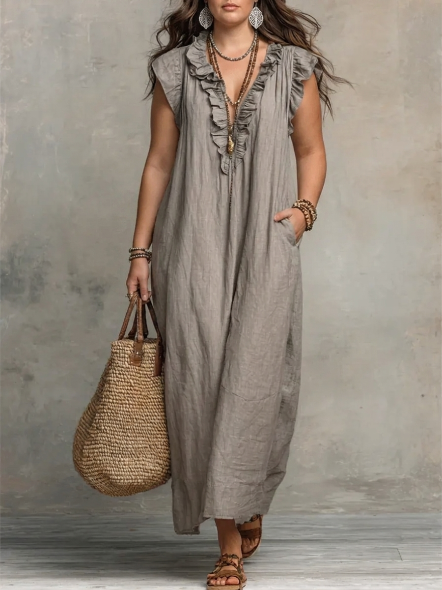 CAMELLIA™ - ELEGANTES SOMMER-MAXIKLEID
