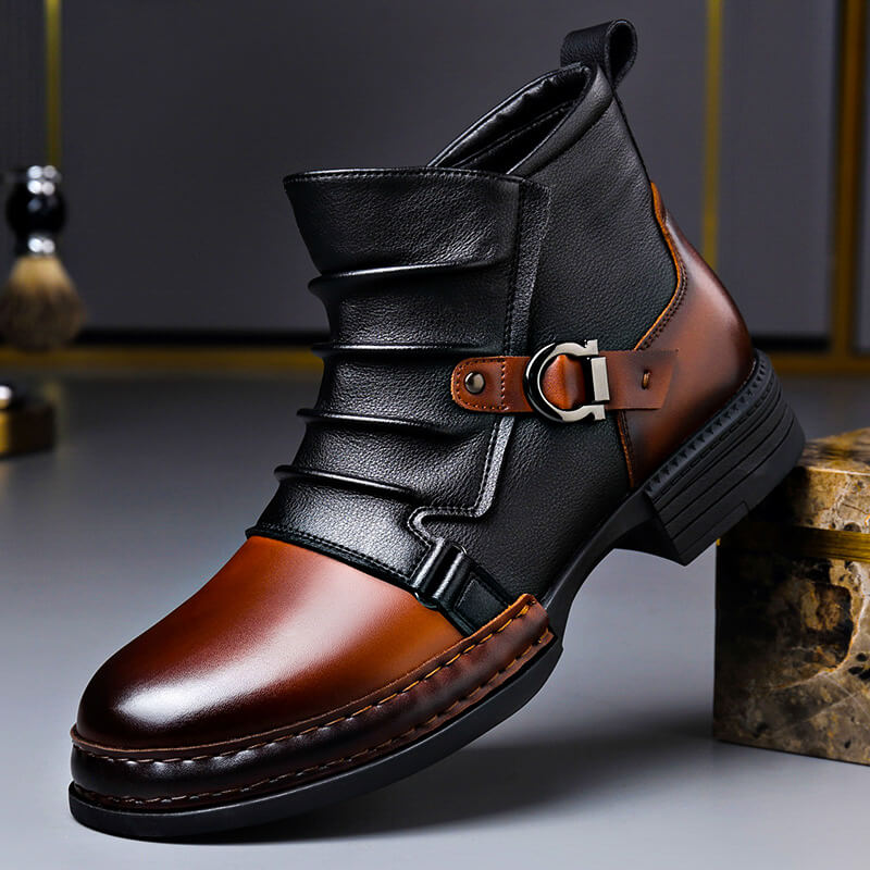 Stilvolle Stiefelschuhe