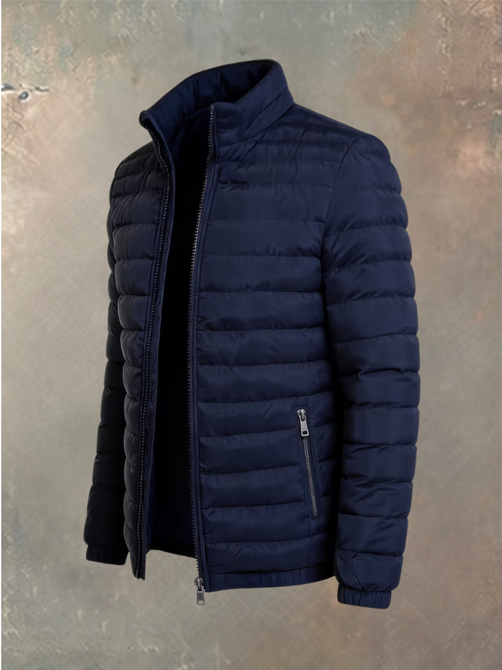 Lennart Herren-Steppjacke in Dunkelblau