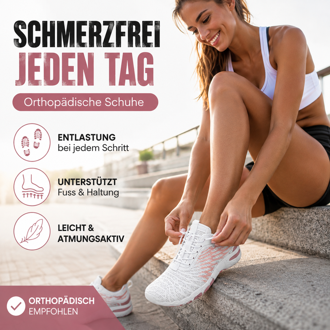 FloraX Pro - ergonomische, schmerzlindernde & wasserdichte Barfußschuhe
