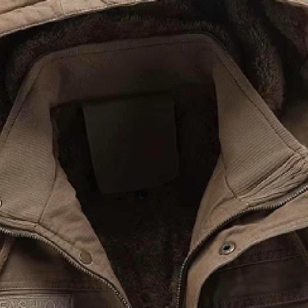 Legere Baumwoll-Winterjacke