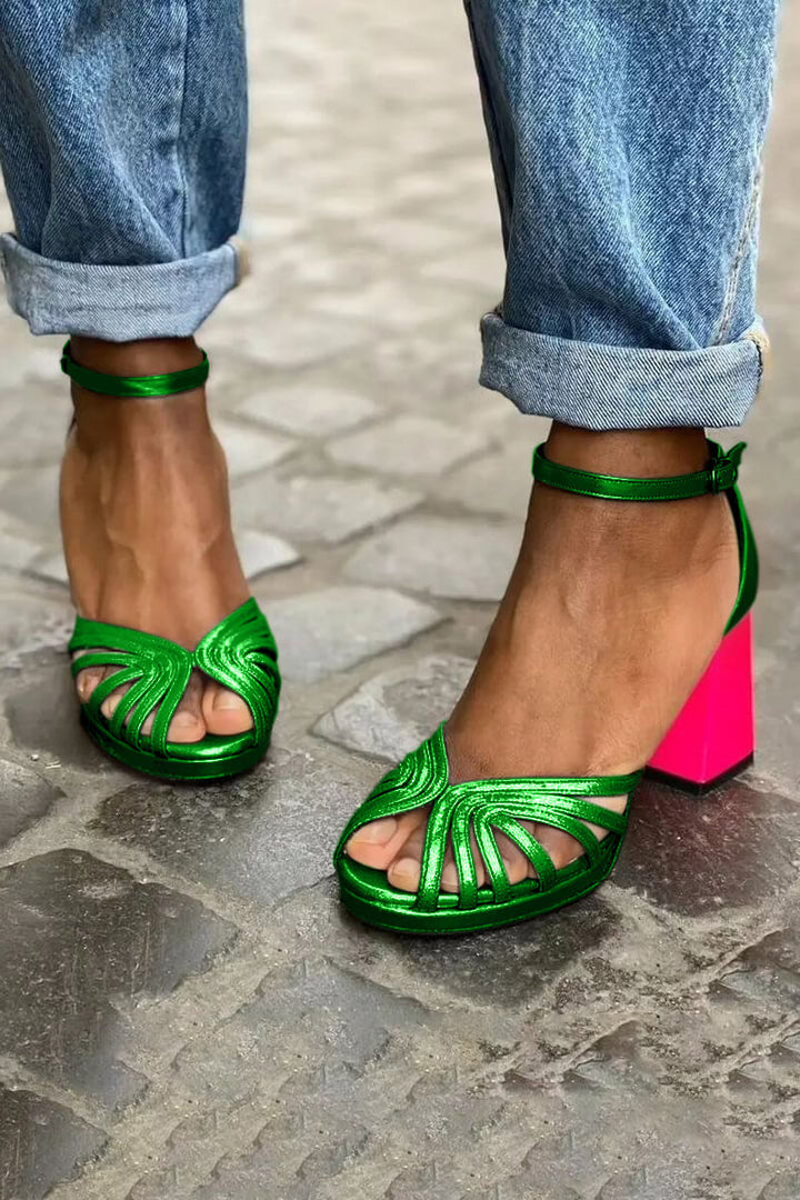Adèle™ | Elegante Bicolor-Pumps