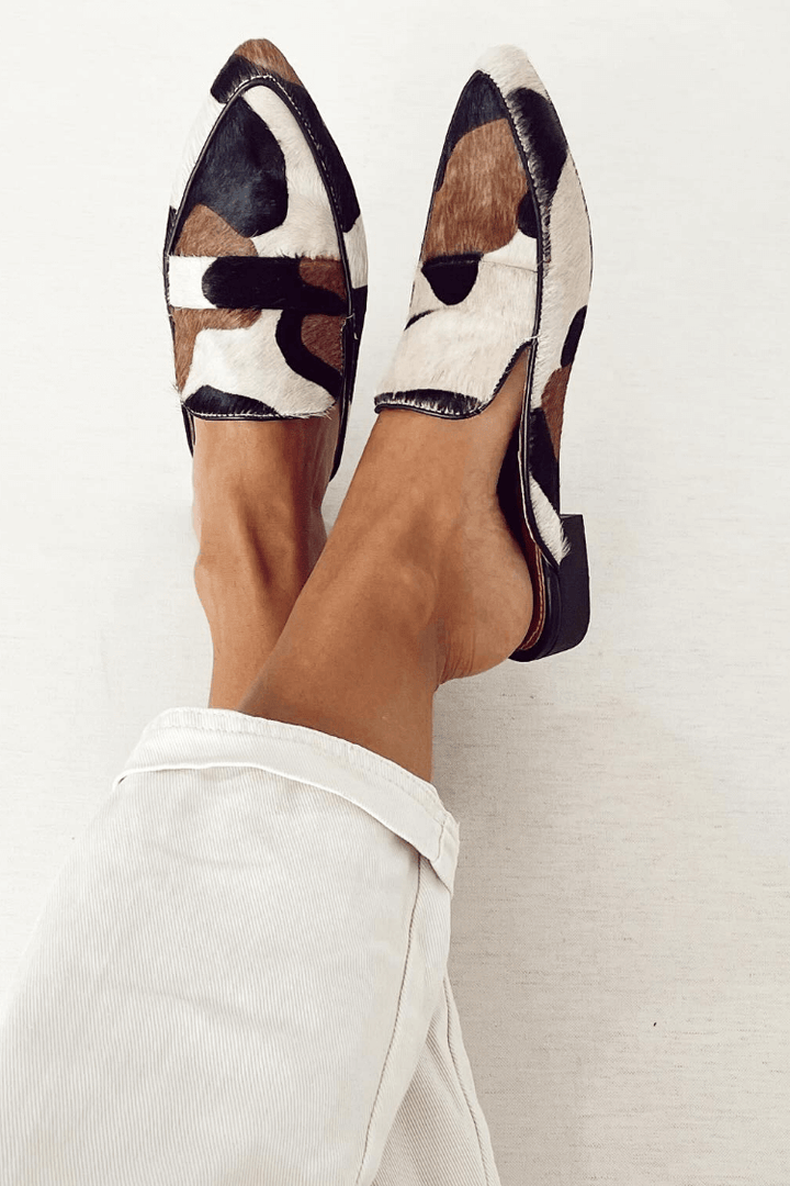 Delphine | Loafer mit abstraktem Muster