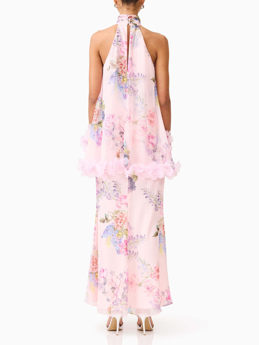 Maxikleid mit Blumenmuster