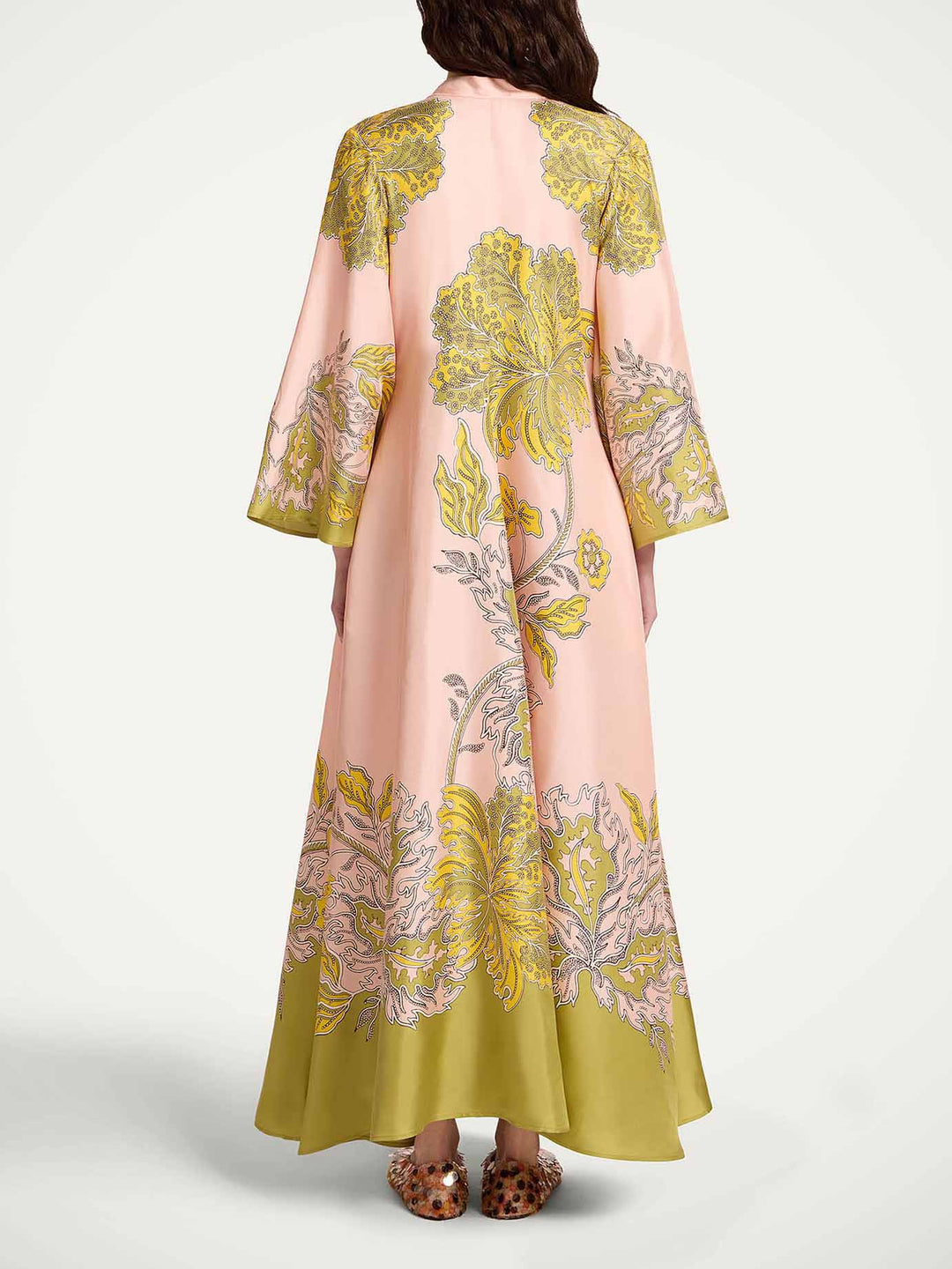 Maxikleid aus Satin