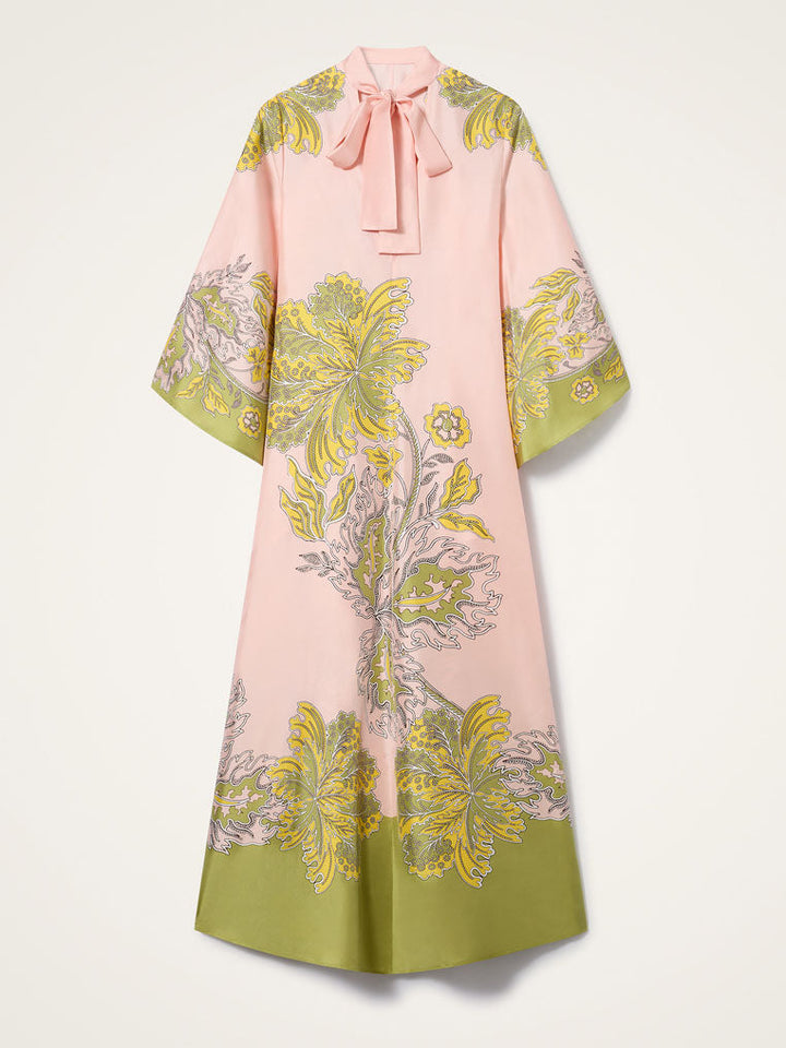 Maxikleid aus Satin