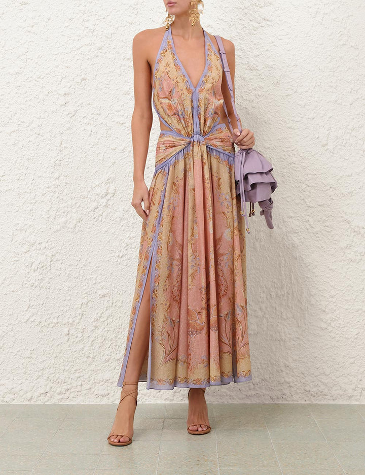 Maxi Boho-Blumenrobe