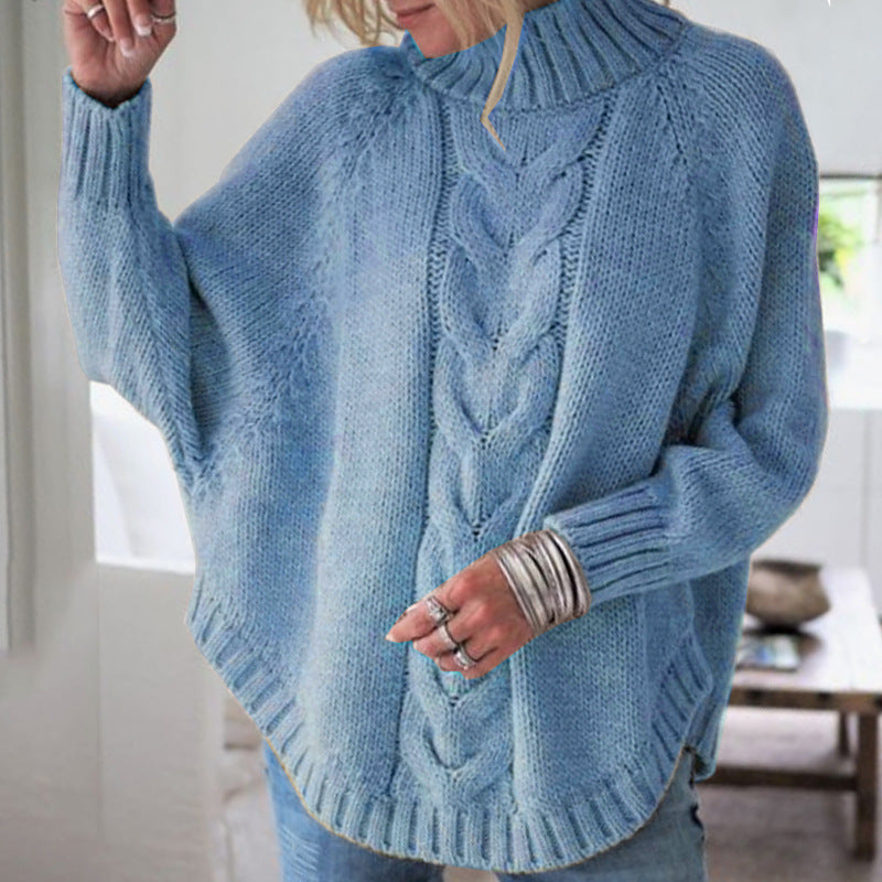 Livia – Rippstrickpullover mit Hemddetail