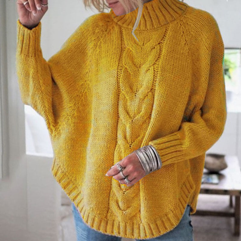 Livia – Rippstrickpullover mit Hemddetail