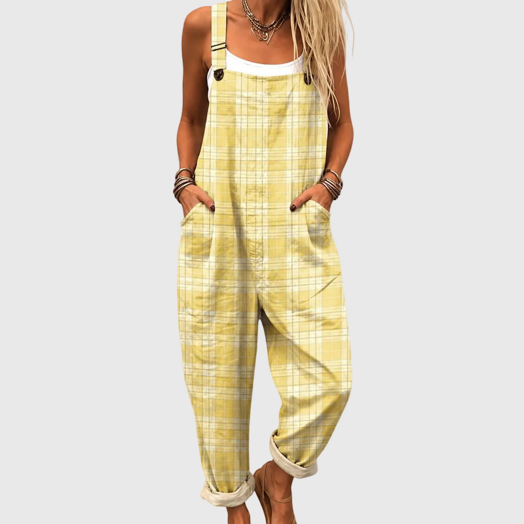 Bequeme Gedruckte Latzhose