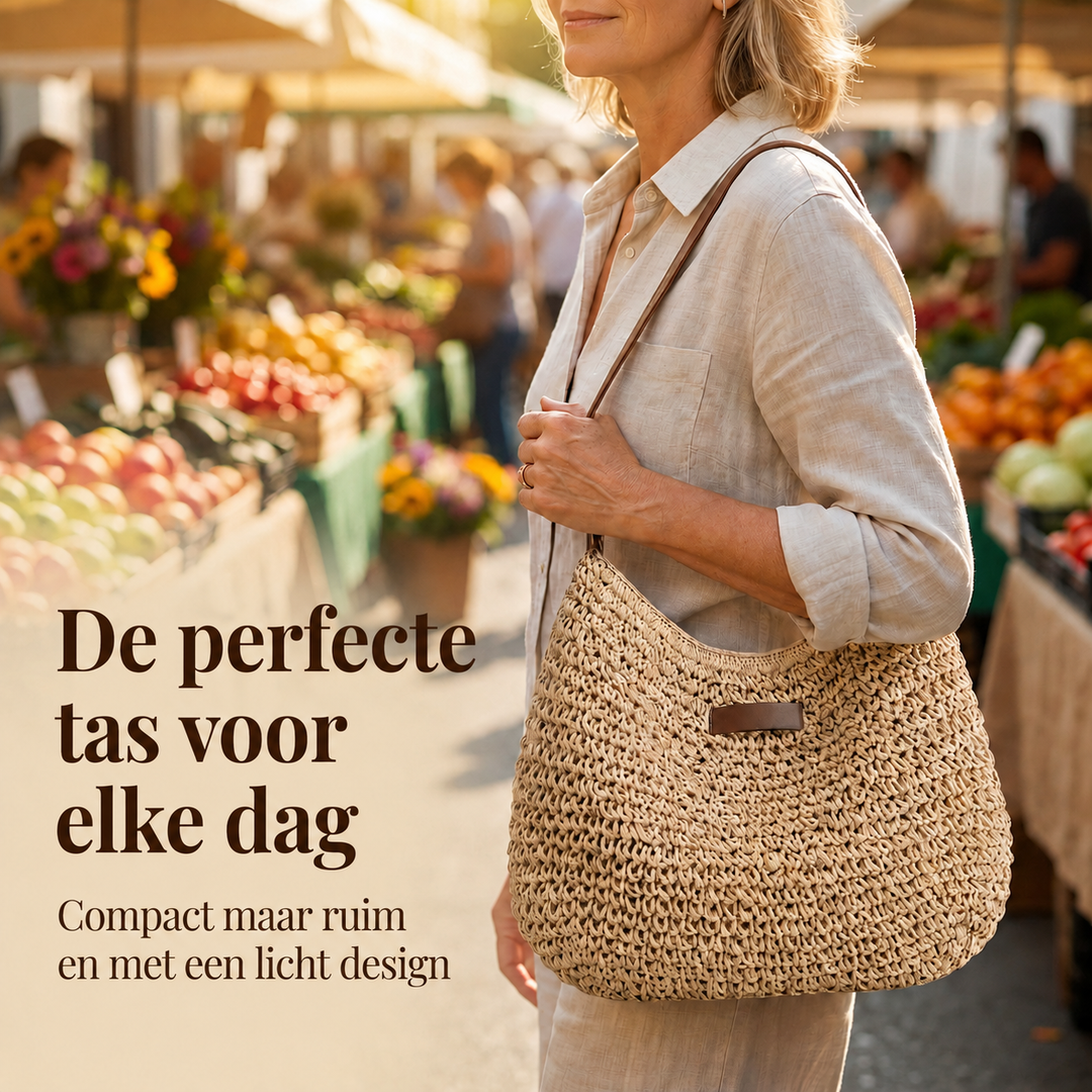 Simone | Elegante Geflochtene Tasche