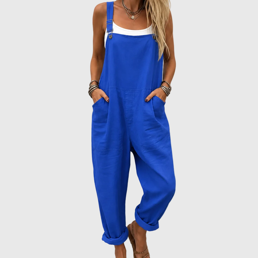 Bequeme Gedruckte Latzhose