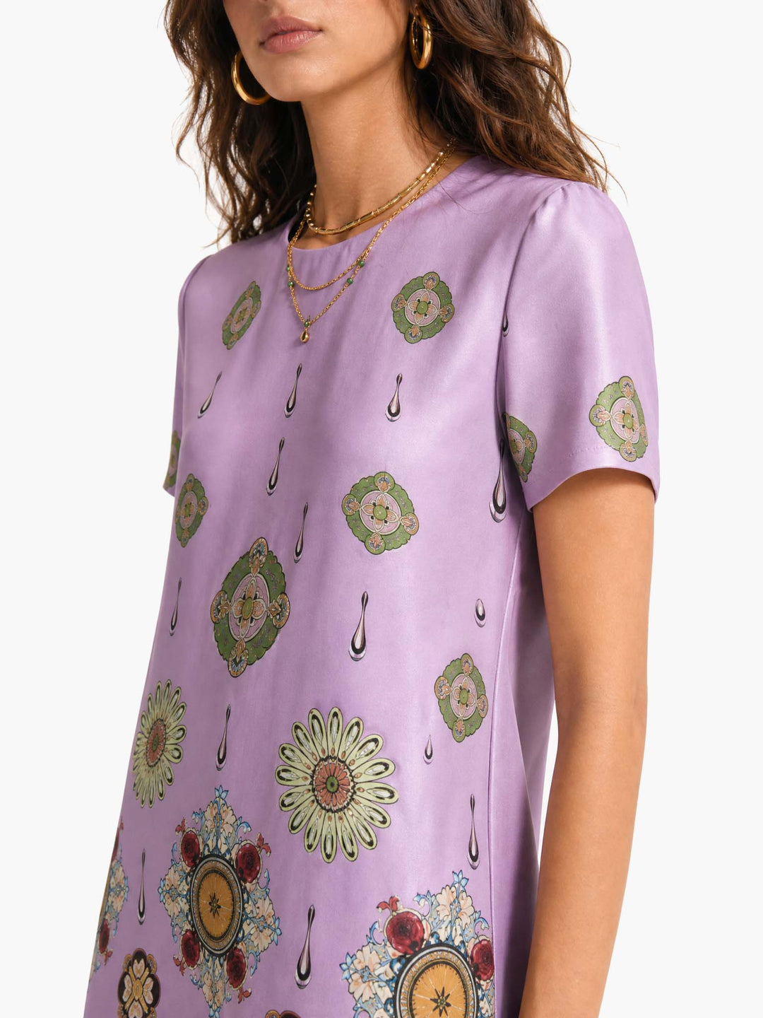 Maxikleid im Barockstil