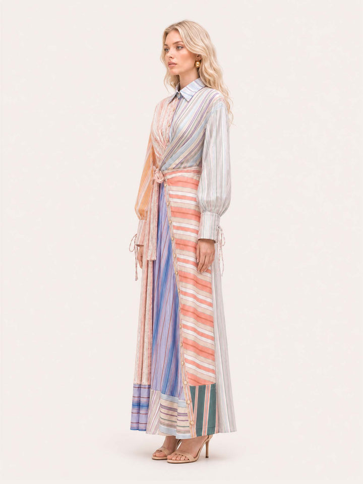 Maxikleid Patchwork