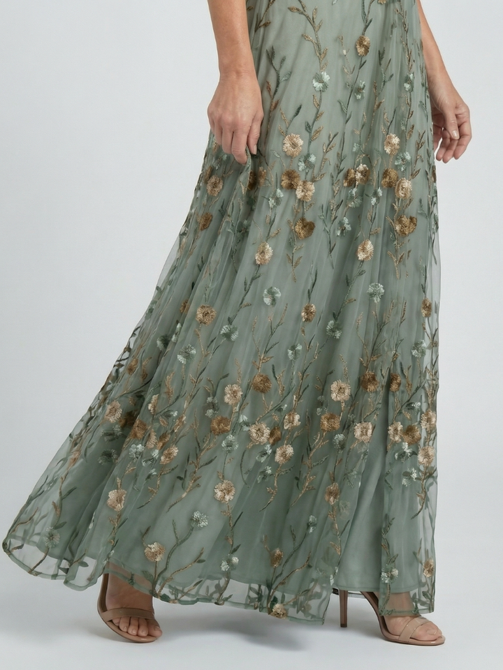 Selora | Maxikleid mit Halterneck