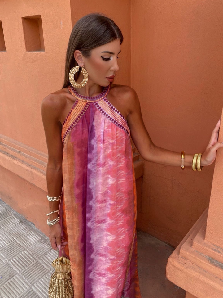 Sommerkleid mit Farbverlauf