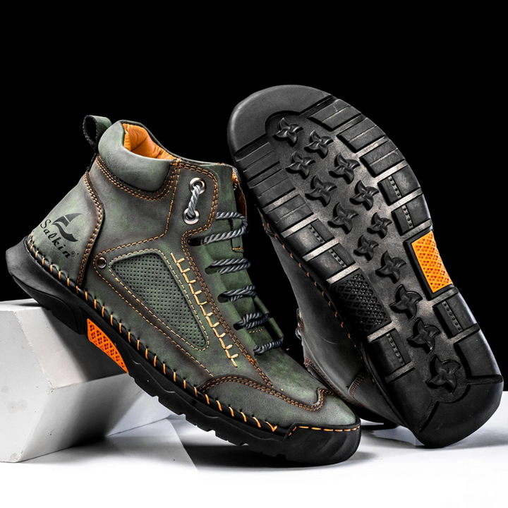 Leon | St. Moritz Leder High-Top Sneaker