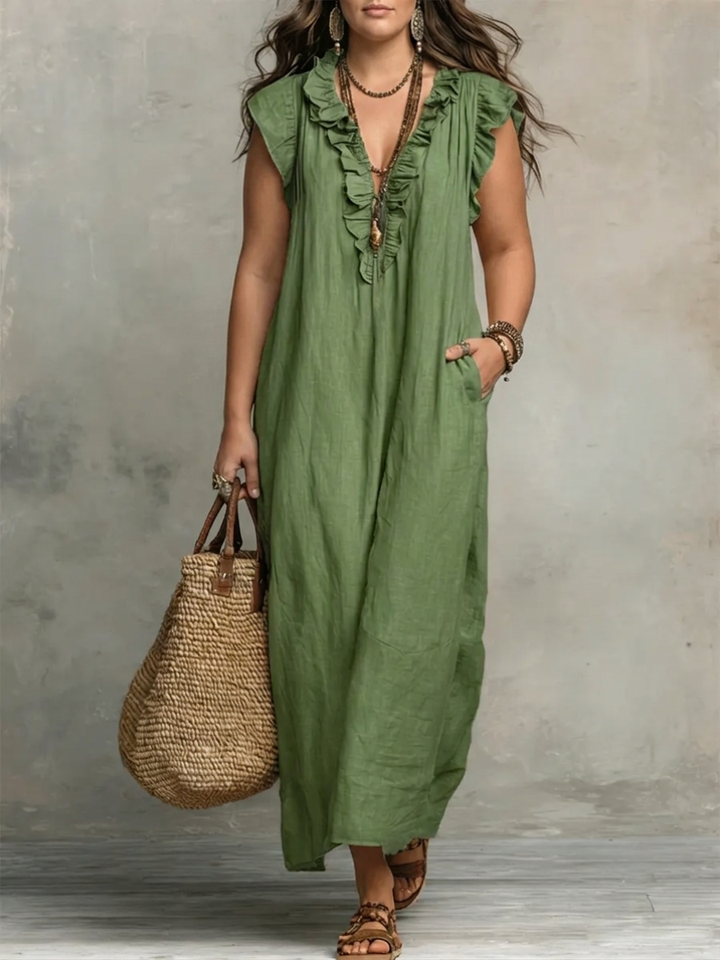 CAMELLIA™ - ELEGANTES SOMMER-MAXIKLEID