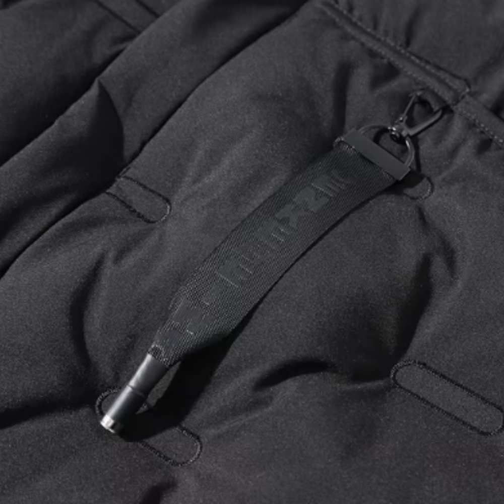 Lange Winterjacke