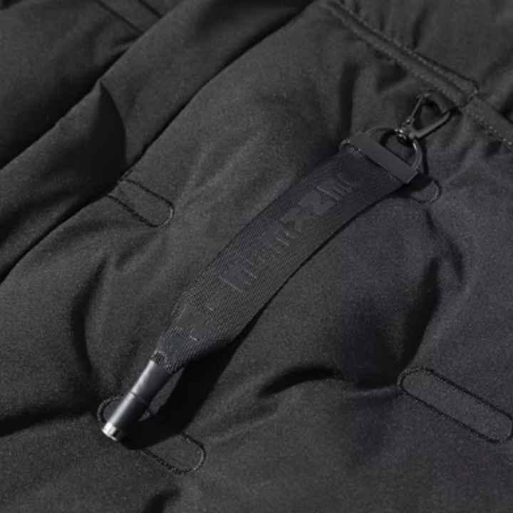Lange Winterjacke