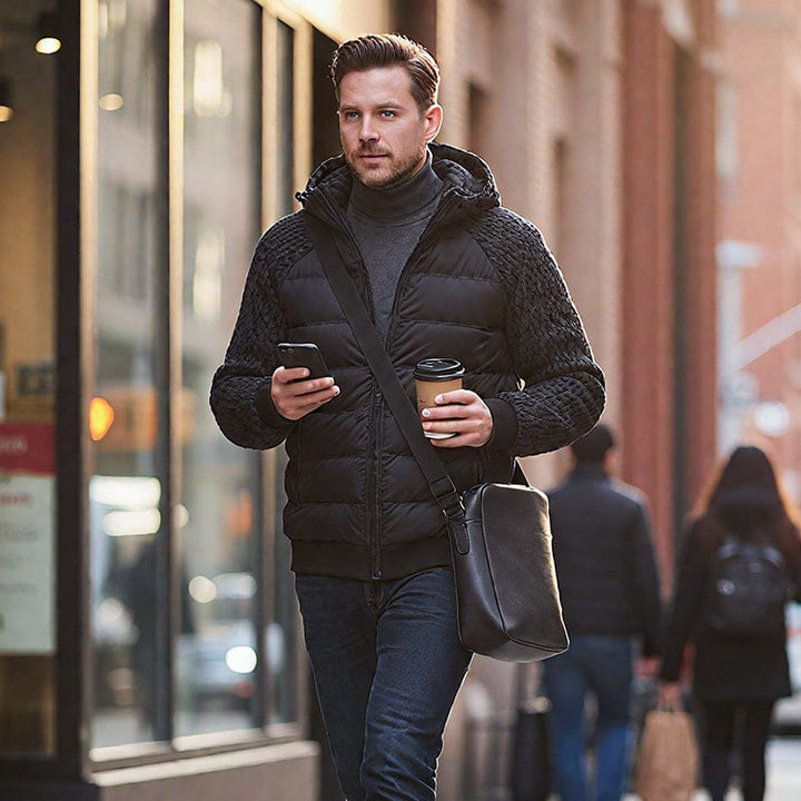 Winddichte Steppjacke