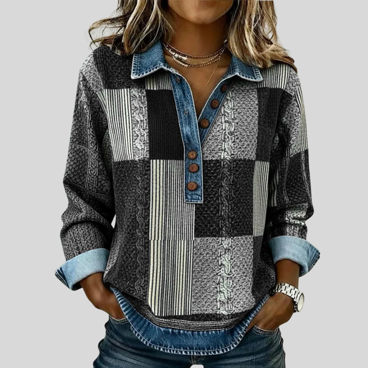 Dieneke | Patchwork-Top
