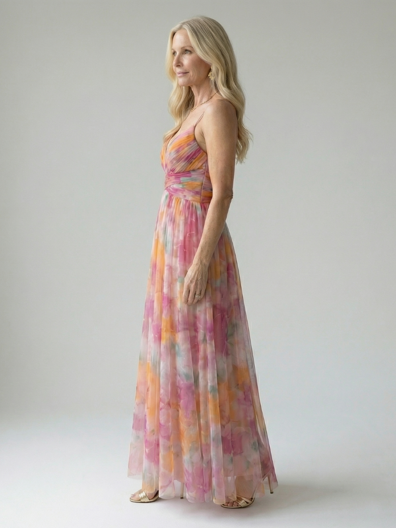 Izel Sonnenuntergang Kleid