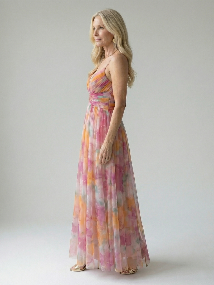 Izel Sonnenuntergang Kleid