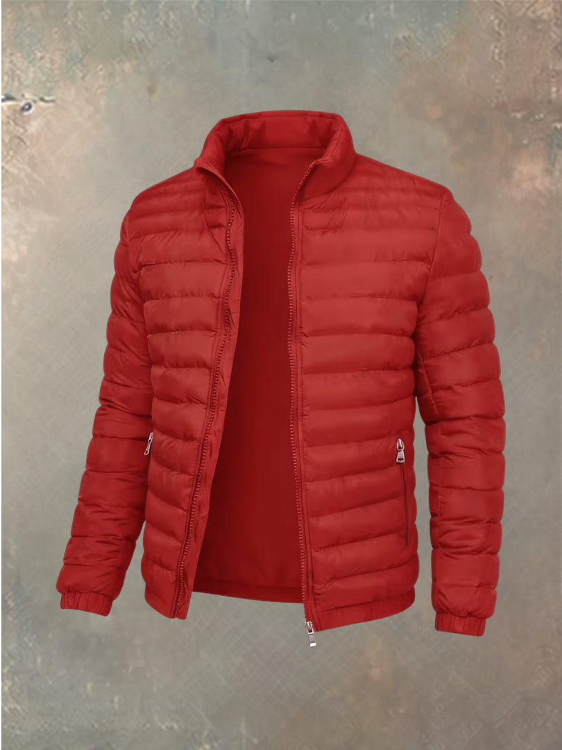 Lennart Herren-Steppjacke in Rot