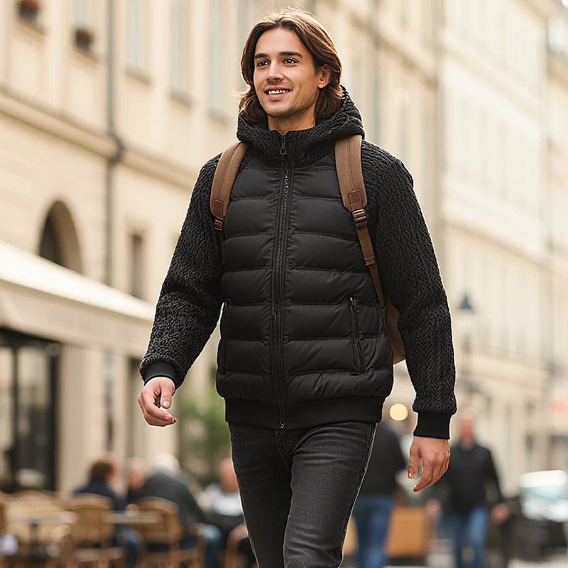 Winddichte Steppjacke