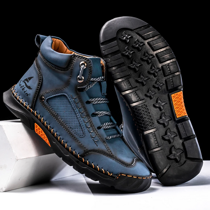 Leon | St. Moritz Leder High-Top Sneaker