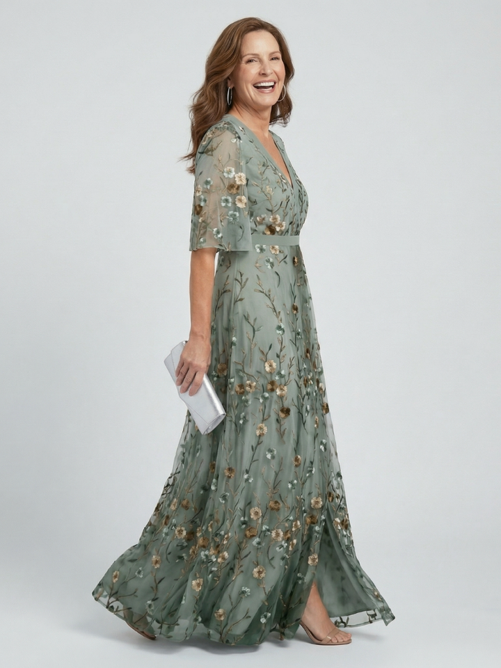 Selora | Maxikleid mit Halterneck