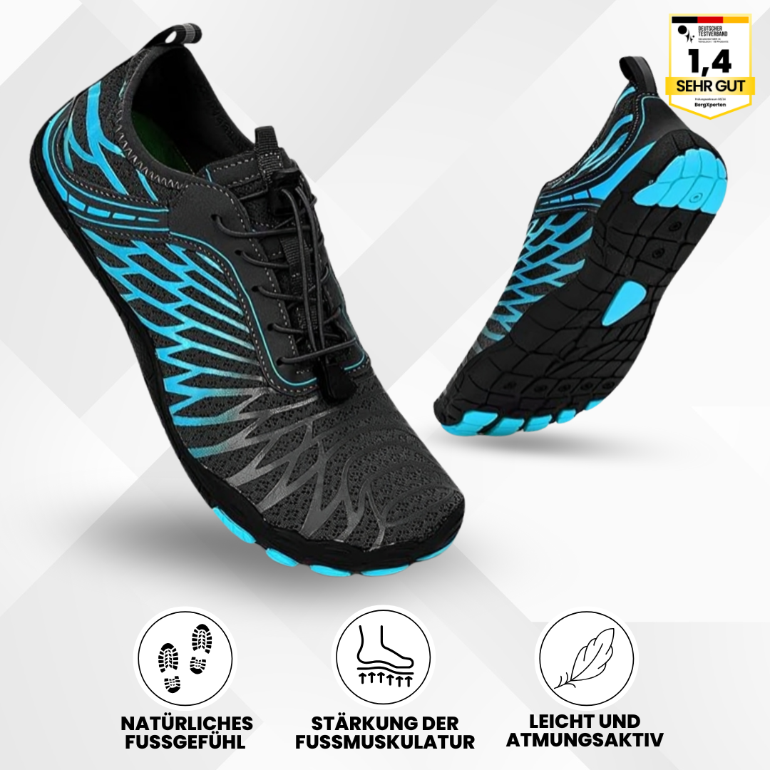 FloraX Pro - ergonomische, schmerzlindernde & wasserdichte Barfußschuhe