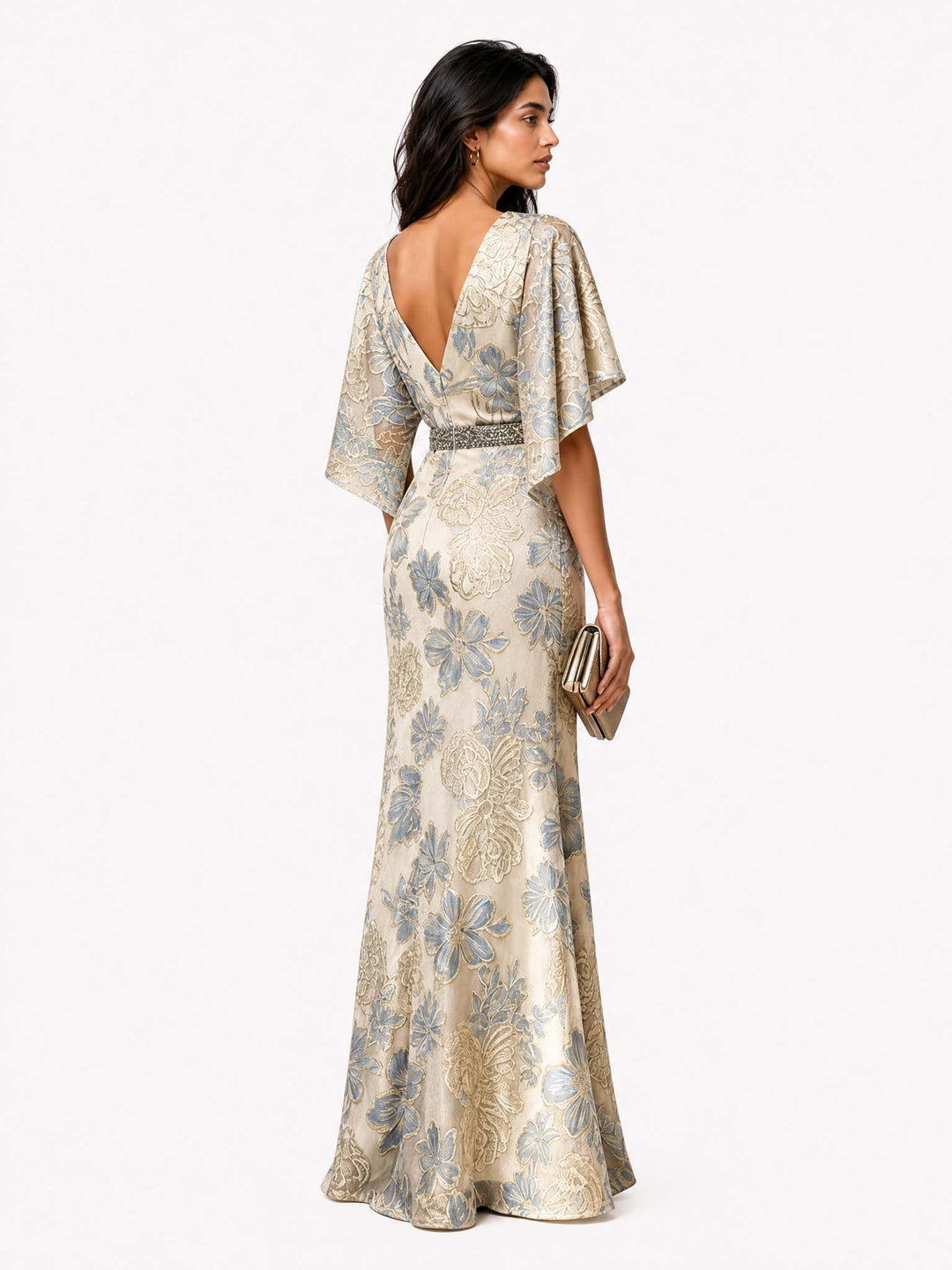 Maxikleid Meerjungfrau