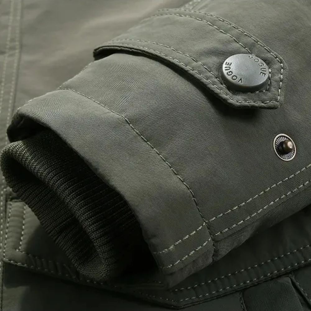 Elegante Gepolsterte Winterjacke