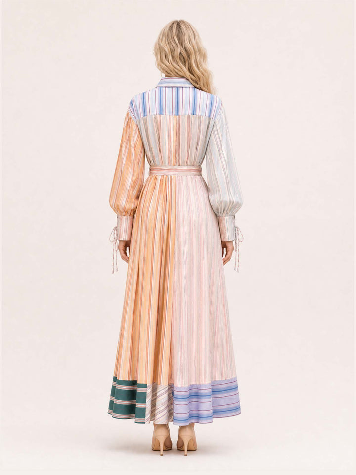Maxikleid Patchwork