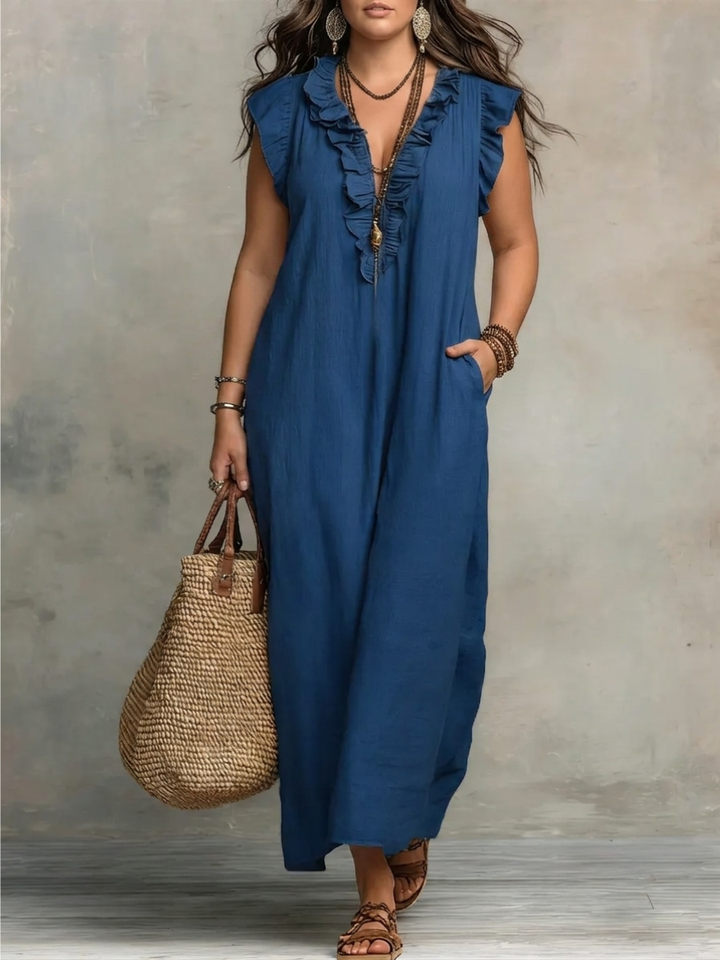 CAMELLIA™ - ELEGANTES SOMMER-MAXIKLEID